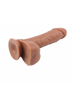 Dildo Dual density Fashion Dude 20 cm Bronceado