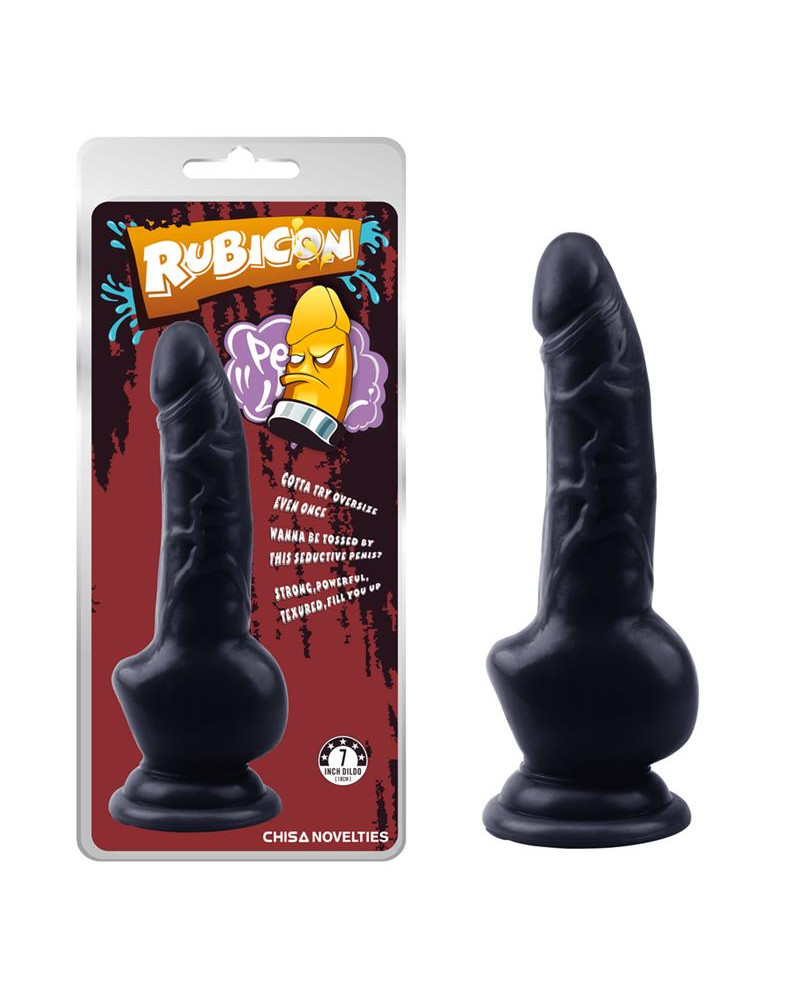 Dildo Obsidian Intruder 18 x 32 cm Negro