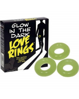 Pack 3 Anillo para el Pene Fluorescentes