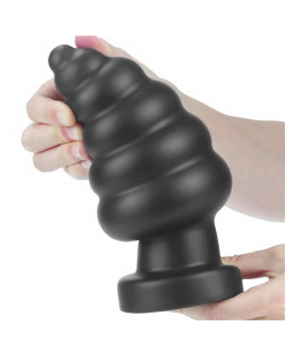 Plug Anal con Vibracion King Sized 7 Negro