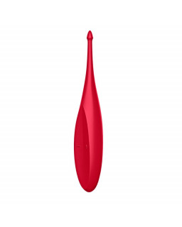 Twirling Fun Varita Vibradora Silicona USB Rojo