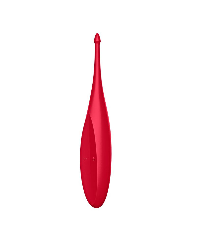 Twirling Fun Varita Vibradora Silicona USB Rojo