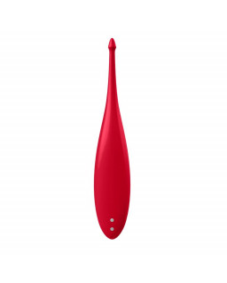 Twirling Fun Varita Vibradora Silicona USB Rojo