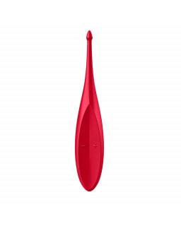 Twirling Fun Varita Vibradora Silicona USB Rojo