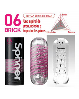 Masturbador Masculino Spinner 06 Brick