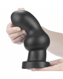 Plug Anal con Vibracion King Sized 7 Negro