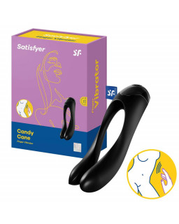 Vibrador Candy Cane Negro