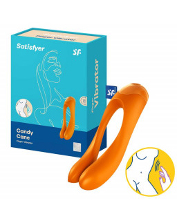 Vibrador Candy Cane Naranja