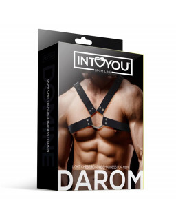 Darom Arnes Masculino para Bondage Cuero Vegano