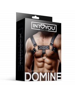 Domine Arnes Masculino para Bondage Cuero Vegano