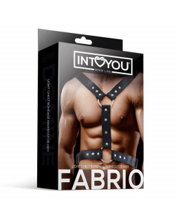 Fabrio Arnes Masculino para Bondage Cuero Vegano