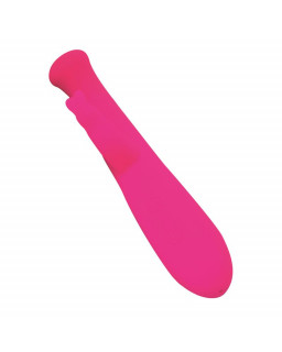 Cotton Vibrador Punto G y Conejito USB Silicona Fuchsia