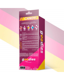 Candy Vibrador con Conejito Punto G USB Silicona Fucshia