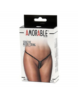 Micro Tanga con Cremallera Talla Unica