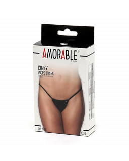 Micro Tanga Negro Talla Unica