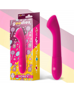 Honey Vibrador Punto G Silicona USB Fuchsia