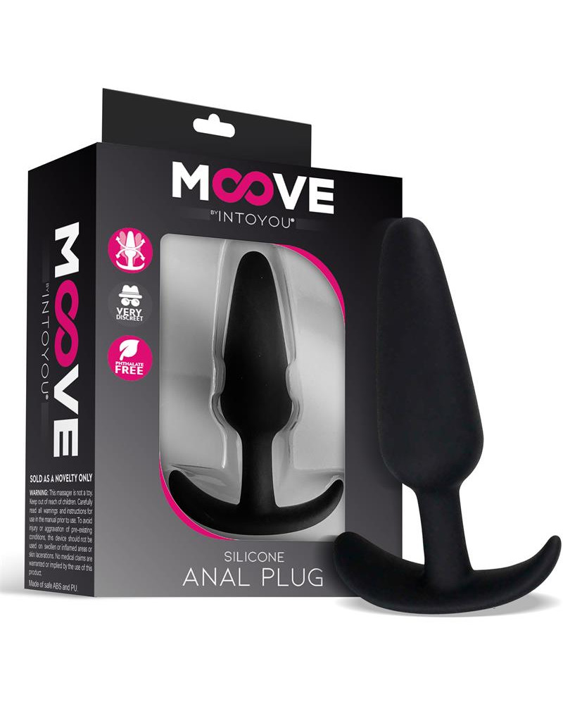 Plug Anal Silicona Pequeno Negro