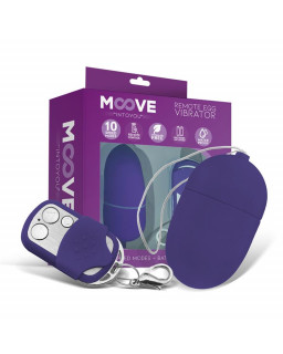 Huevo Vibrador con Contol Remoto Tamano Mediano Purpura