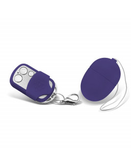 Huevo Vibrador con Control Remoto Mini Purpura