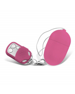 Huevo Vibrador con Control Remoto Tamano Mediano Rosa