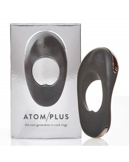 Anillo Vibrador Atom Plus Estimulacion Perianal Negro