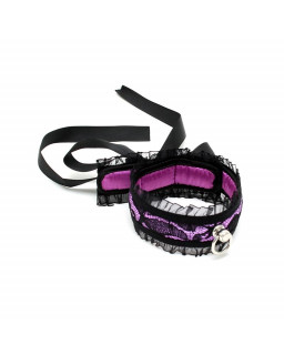 Collar de Saten Purpura