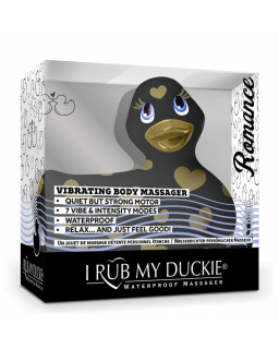 Estimulador I Rub My Duckie 20 Romance Negro y Dorado