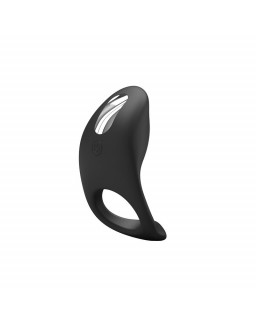 Anillo Vibrador Gemma USB Silicona Negro