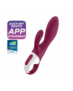 Heated Affair Vibrador con Funcion de Calor Punto G USB Silicona