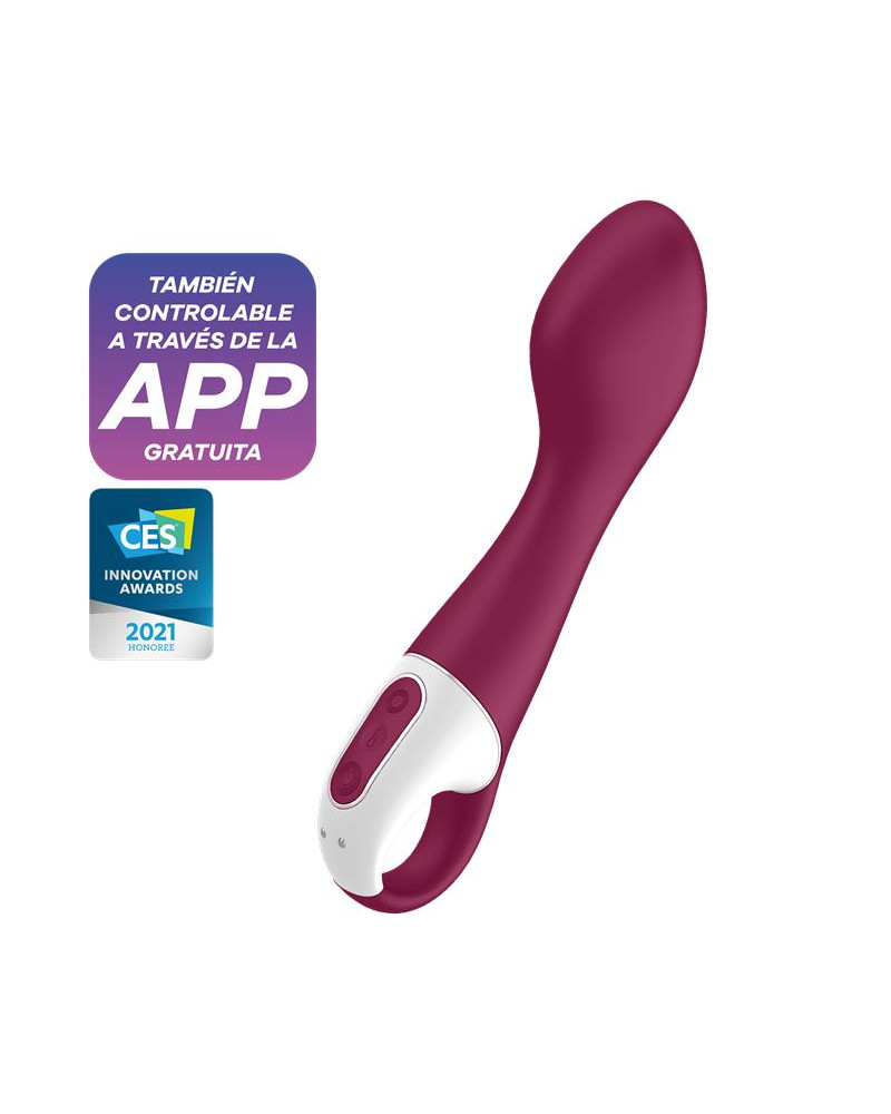 Hot Spot Vibrador con Funcion de Calor Punto G USB