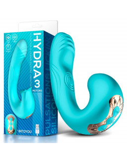 Hydra Vibrador con Pulsacion y Lengua Estimuladora de Clitoris 3 Motores USB