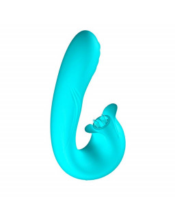 Hydra Vibrador con Pulsacion y Lengua Estimuladora de Clitoris 3 Motores USB