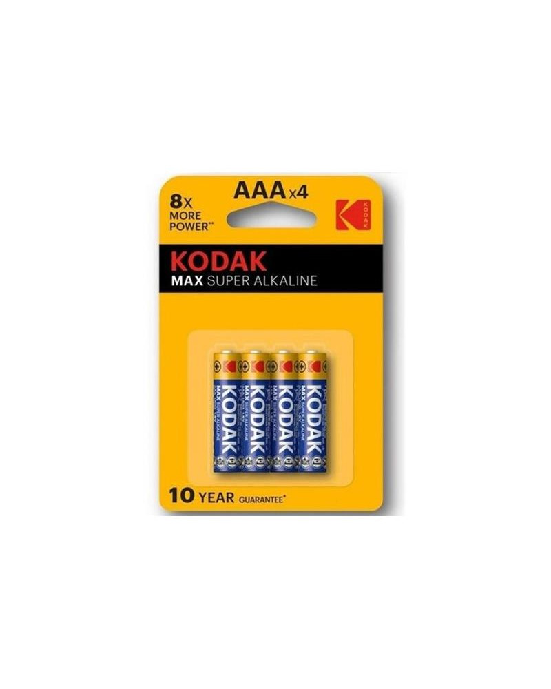 Pilas Alkaline Super Max AAA LR3 Blister de 4