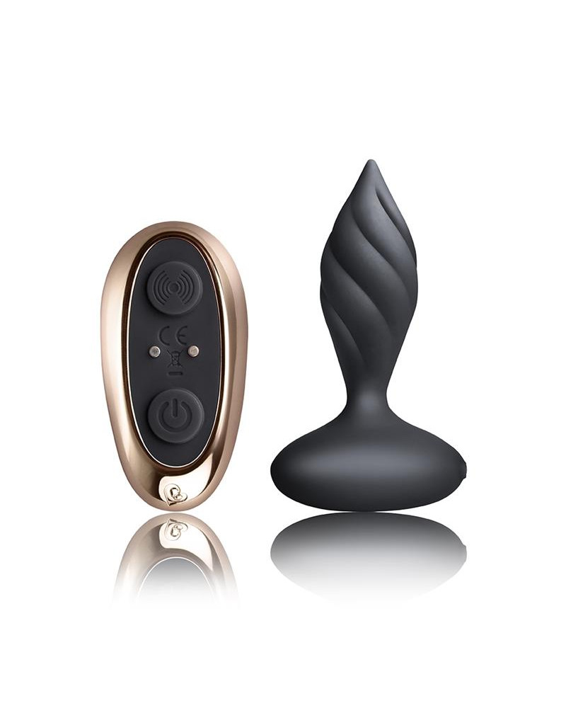 Plug Anal con Control Remoto Petite Sensations Desire Negro