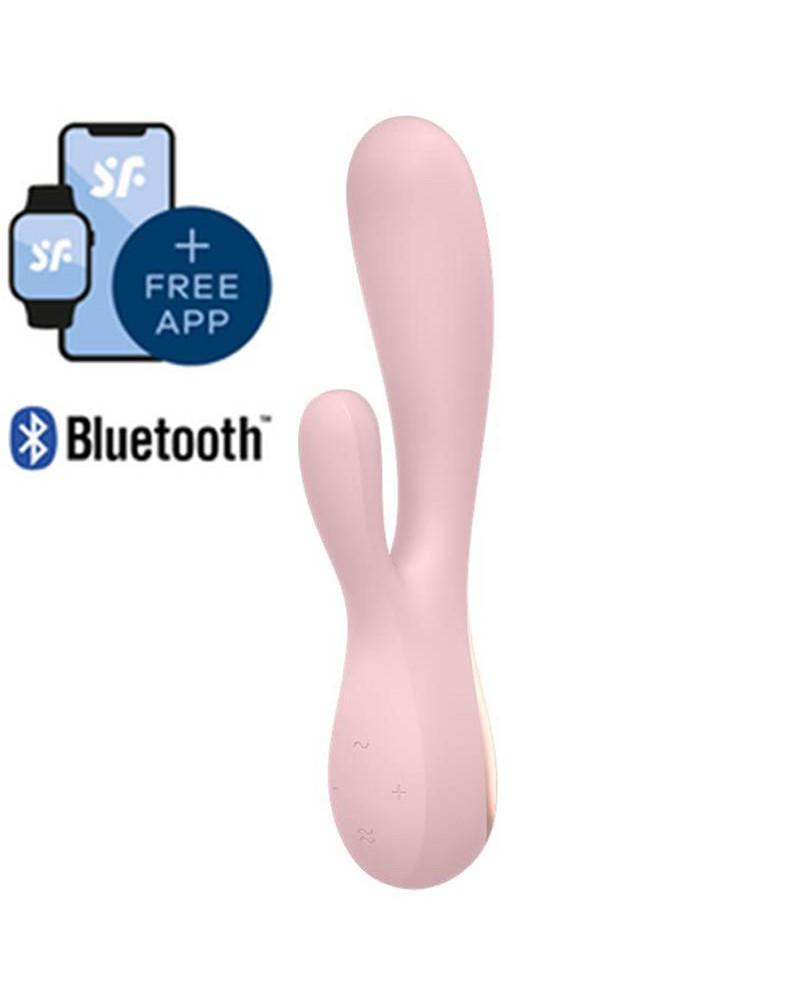 Mono Flex Vibrador con APP Mauve