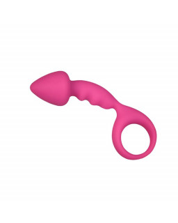 Plug Anal Budy Rosa Silicona 13 cm