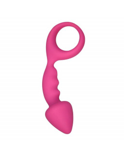 Plug Anal Budy Rosa Silicona 13 cm