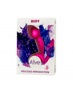 Plug Anal Budy Rosa Silicona 13 cm