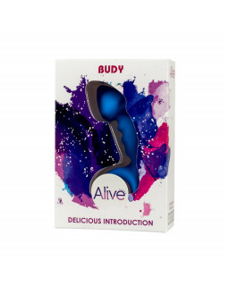 Plug Anal Budy Azul Silicona 13 cm