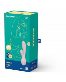 Mono Flex Vibrador con APP Mauve