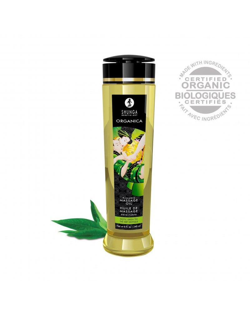 Aceite de Masaje Organico Te Verde 240 ml