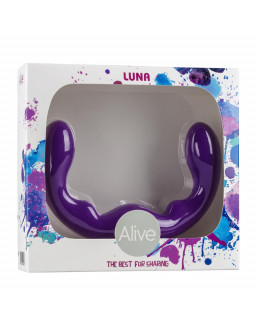 Estimulador Luna Purpura Silicona 25 cm