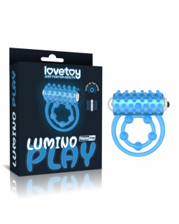 Lumino Play Anillo Vibrador Luz Azul