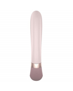 Heat Wave Vibrador con Efecto Calor Mauve con APP