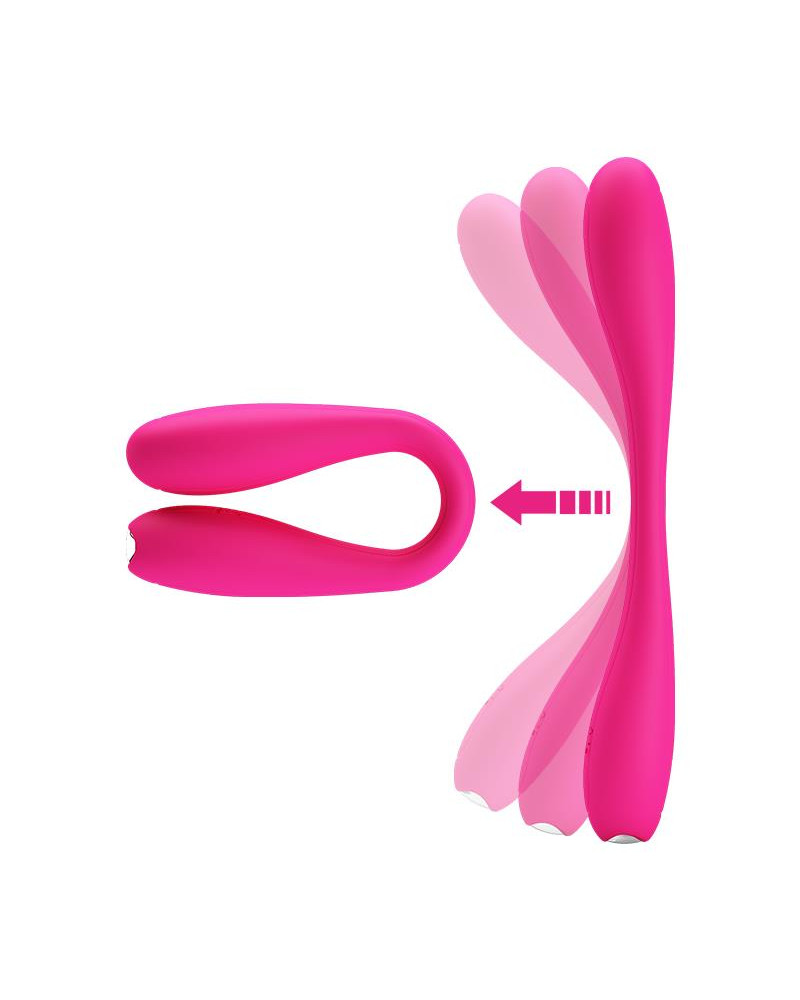 Yedda Vibrador con Esqueleto Punto G Rosa