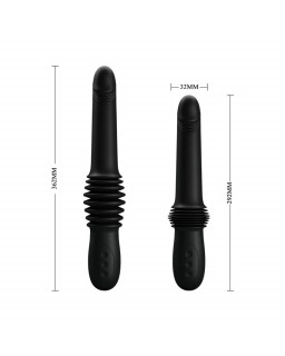 Pazuzu Vibrador con Thrusting USB Silicona