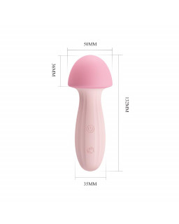 Mushroom Vibrador Masajeador Silicona USB