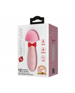 Mushroom Vibrador Masajeador Silicona USB