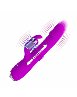 Dorothy Vibrador con Funcion Up and Down USB Purpura