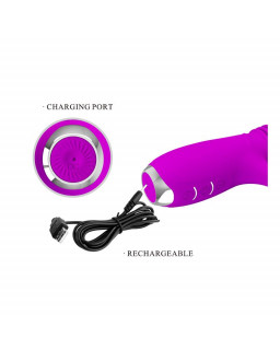 Dorothy Vibrador con Funcion Up and Down USB Purpura